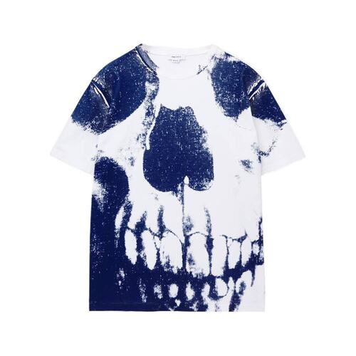 Alexander McQueen 亚历山大·麦昆 男士 圆领T恤 815067QTAC5