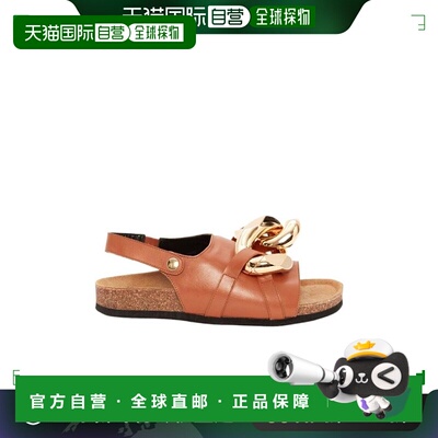 香港直邮J.W. Anderson 女士 徽标平底凉鞋 ANW38004A14002