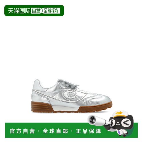 香港直邮COACH 女士运动鞋 CCI440SLV AW2025 银色 