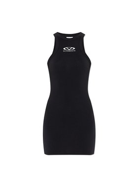 VETEMENTS 女士连衣裙 WA66DR600BW1200BLACKWHITE