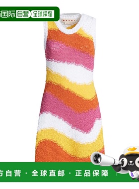 香港直邮Marni 条纹针织棉质连衣裙 ABMD0152Q0UFC066