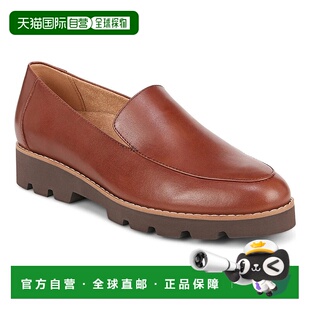 自营Vionic Kensley Loafers Women's Brown Patent Leather Slip