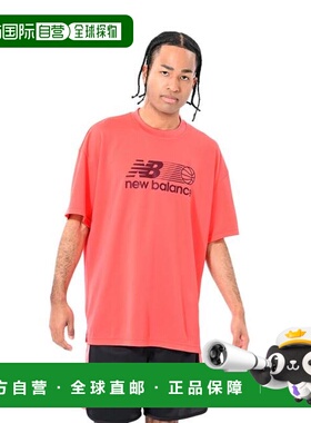 日本直邮New Balance 篮球图形短袖T恤 AMT55090DTR 短袖T恤