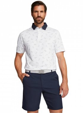 PUMA Golf CLOUDSPUN Echo Polo 白色夜光/海军蓝西装外套