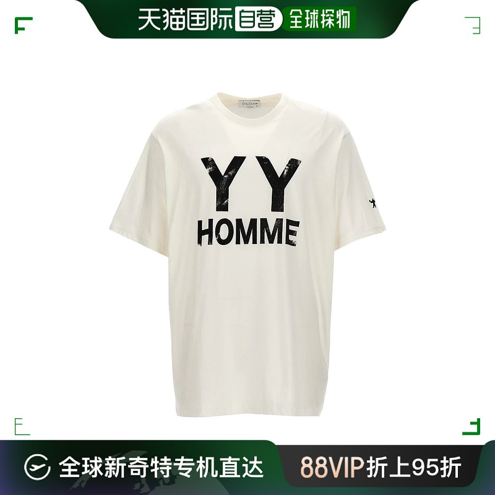 香港直邮YOHJI YAMAMOTO 男士T恤 HST90989OFFWHITE1 男装 T恤 原图主图