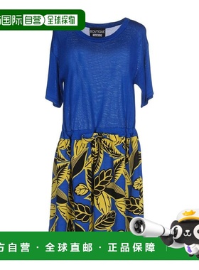 1h可退 香港直邮moschino 女士 短款连衣裙 blue蓝色 舒适时尚