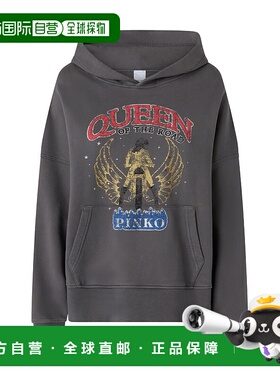 香港直邮PINKO 女士卫衣 104623A2DBI63 SS2025 灰色