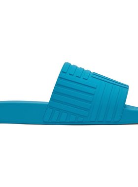 潮奢 Bottega Veneta 葆蝶家 女士 蓝色 Slider 拖鞋 690039V1O60