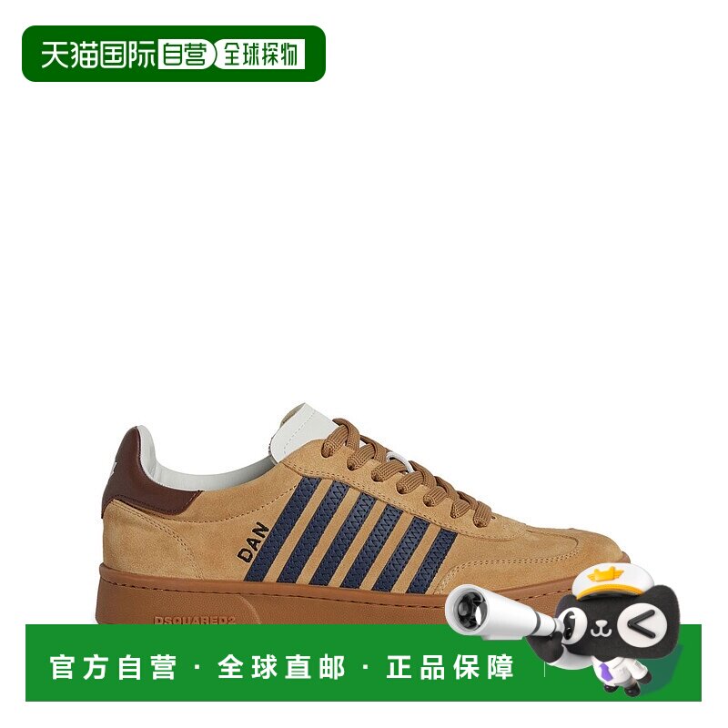 香港直邮DSQUARED2 男士运动鞋 SNM036414170001M2969 AW2024牛皮