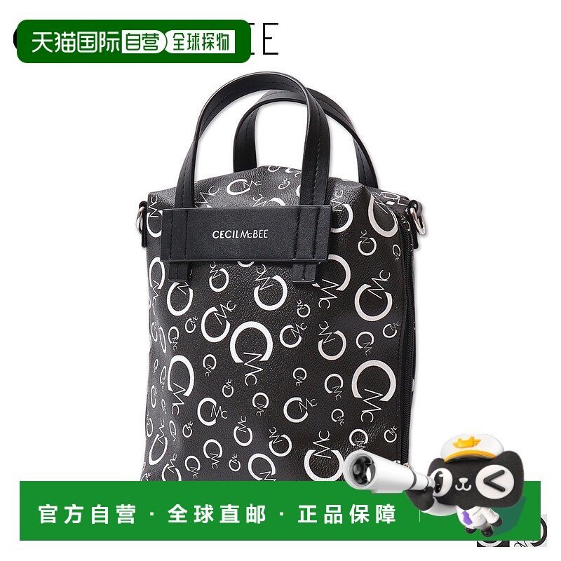 日本直邮CECIL McBEE 女士字母单肩包斜挎包MONOGRAM 系列CM12113