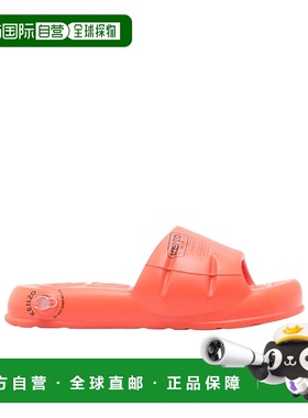香港直邮KENZO 男士凉鞋 FF55MU210E5016 SS2025 橙色 露趾拖鞋