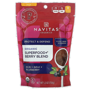 香港直邮Navitas Organics,有机SUPER FOODS + 浆果混合，巴西莓