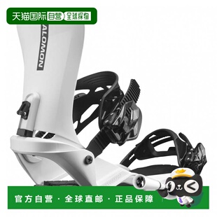 日本直邮Salomon RHYTHM 24 - 25年款滑雪板固定器 白色