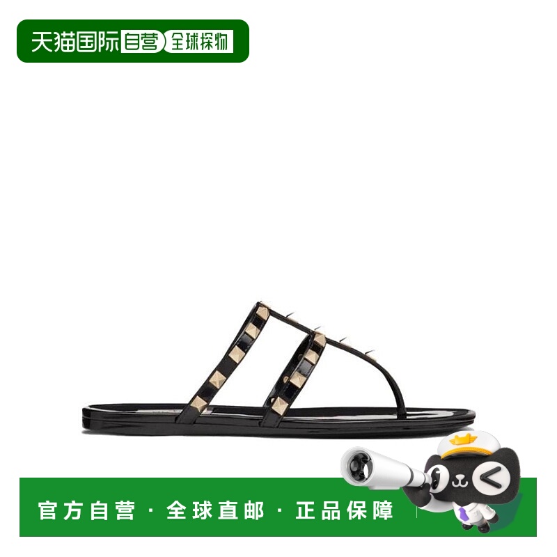 香港直邮VALENTINO Rockstud凉拖 Women crov