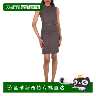 品牌尺码 EKD系带无袖 羊毛连衣裙 美国尺2 Burberry 自营 Macy