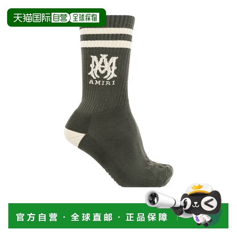 香港直邮Amiri 徽标袜子 AMACSK1026