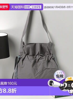 1h可退 日本直邮ACOC 女装 抽绳托特包 侧边蝴蝶结设计 轻盈尼龙