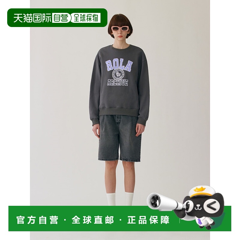 韩国直邮rolarola少女甜美可爱清新法式日常设计师女款卫衣301606