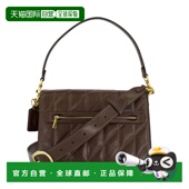 Quilted 香港直邮COACH Glaz AW2025 棕色 女士斜挎包 CAF55B4MPL