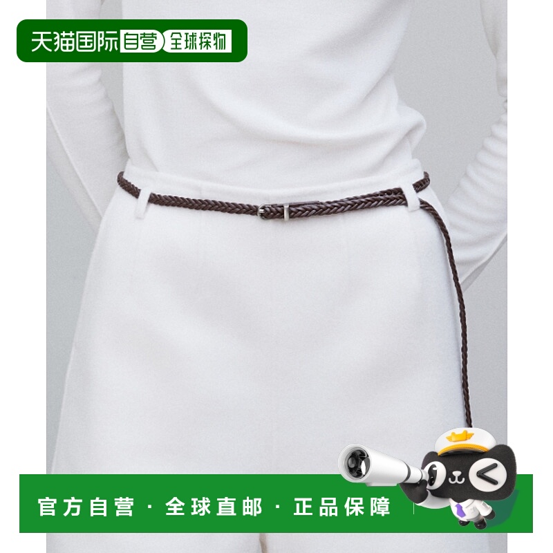韩国直邮RE RHEE 女士皮带RQ4ACP230-0-BR BRAIDED BELT BROWN