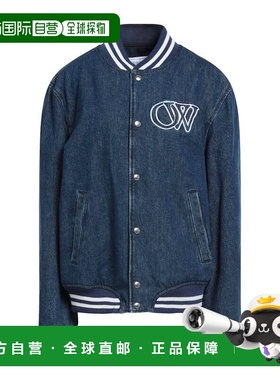 香港直邮off-white 女士 牛仔布夹克 blue蓝色 舒适时尚