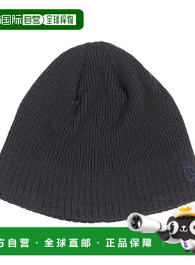 日本直邮New Era 针织刺绣logo起毛帽男女通用 [NE3448EM03104]