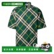 香港直邮潮奢 格纹短袖 Burberry 1h可退 巴宝莉 男士 衬衫 808290