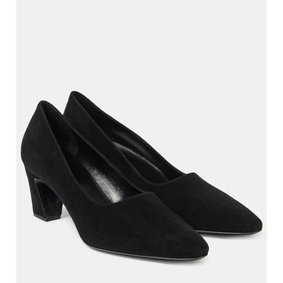 潮奢 The Row 女士 Marta 65 绒面革浅口鞋 000954