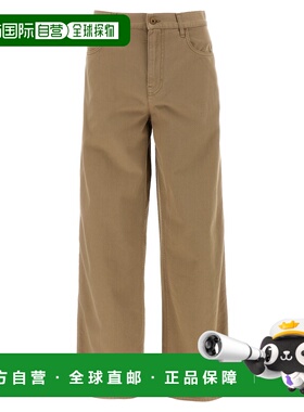 香港直邮BURBERRY 男士休闲裤 8108341QUILL SS2025 花色直筒裤