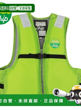 日本直邮Smile Ship Jr. 儿童漂浮背心基本款3S码绿色