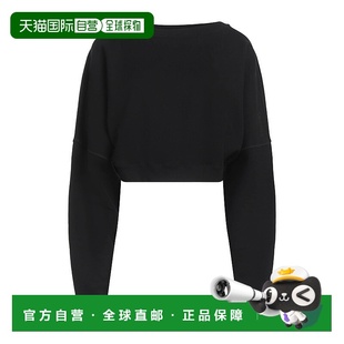圣罗兰 Laurent 女士 运动衫 舒 1h可退 black黑色 香港直邮Saint