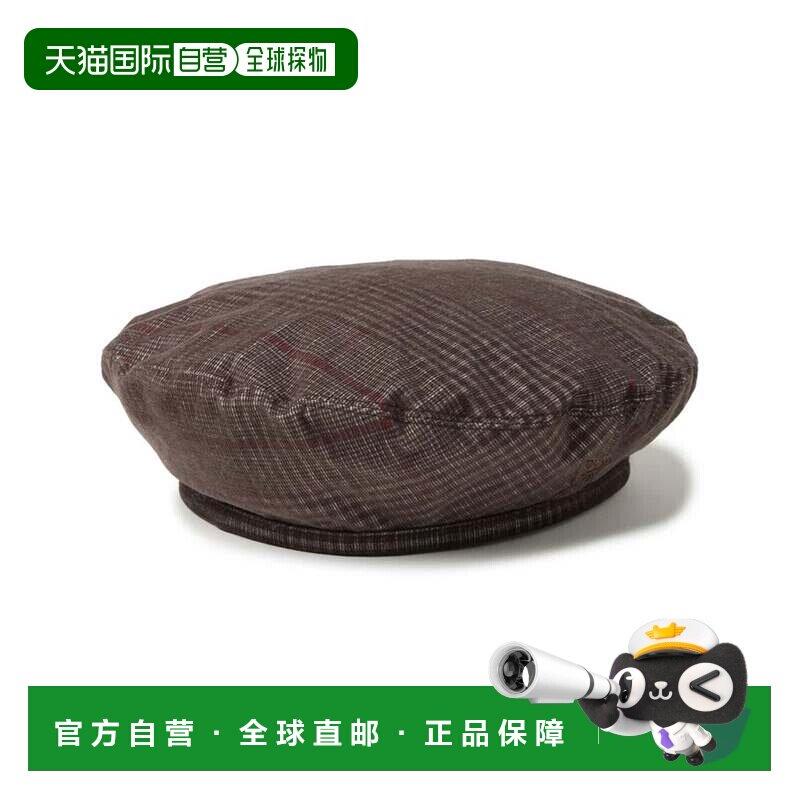 日本直邮NEW ERA 格纹贝雷帽 鸭舌帽 帽子 贝雷帽 格纹配饰