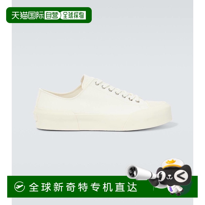 香港直邮Jil Sander 吉尔 桑达 男士 棉帆布运动鞋 000536
