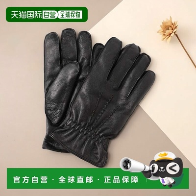 1h可退 日本直邮Lloyd Footwear 男装 鹿革皮革风格 手套 仿羊毛