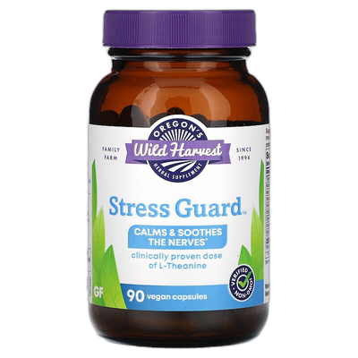 香港直邮Oregons Wild Harvest,压力卫士，90 粒素食胶囊