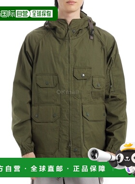 韩国直邮Engineered Garments Atlantic Parka 橄榄色涂层棉布 (2