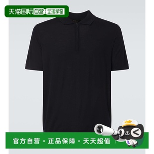 Loro 诺悠翩雅 香港直邮潮奢 Piana 001149 男士 羊毛拉链Polo衫