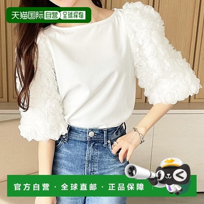 日本直邮GeeRA 花卉主题上衣 [R04609EW018052]