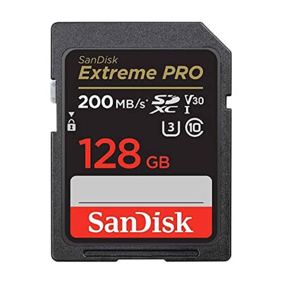 日本直邮闪迪Sandisk SD记忆卡 128GB SDXC Class10 UHS-I V30