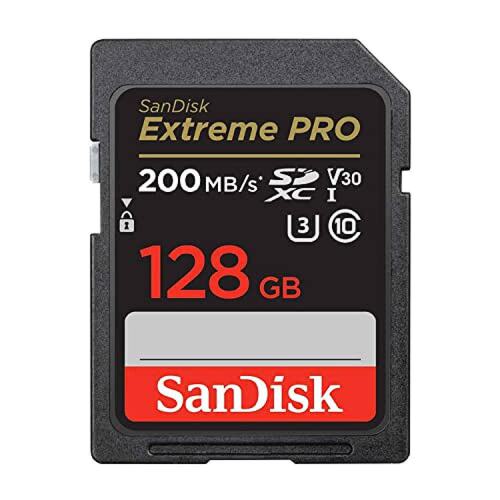 日本直邮闪迪Sandisk SD记忆卡 128GB SDXC Class10 UHS-I V30