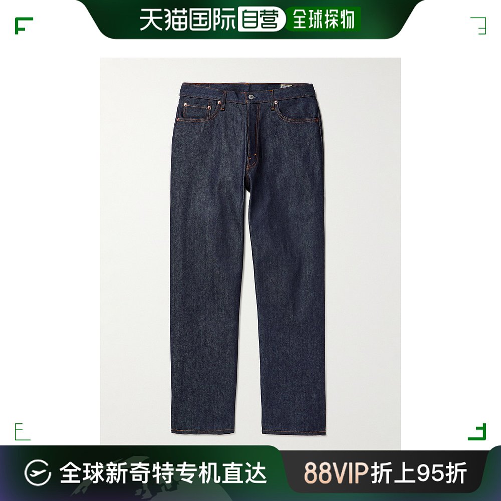 香港直邮潮奢 ORSLOW男士 101直筒牛仔裤 011010W
