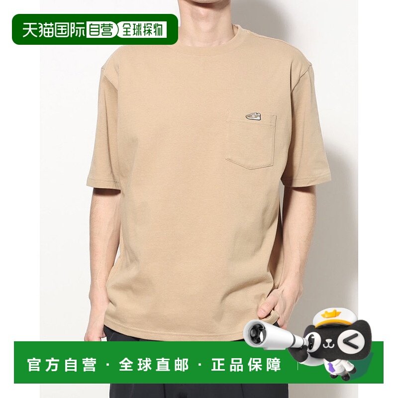 日本直邮New Balance 男士短袖T恤THE CITY 鞋标AMT35032（米色）