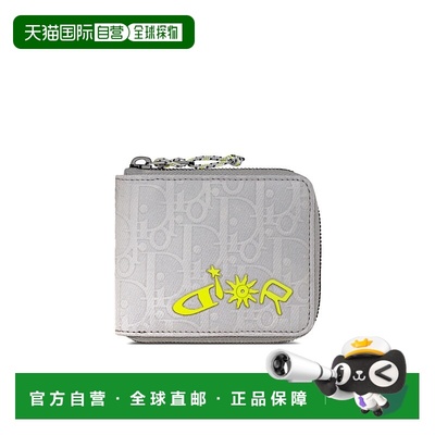 香港直邮Dior DIOR AND LEWIS HAMILTON 拉链式钱包 2ESBC092LHR