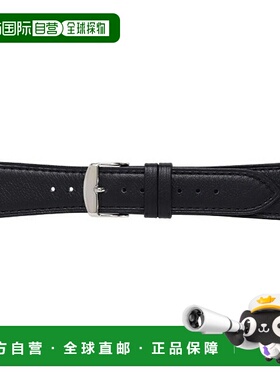 日本直邮RWC039AW Bambi 适用于 Apple Watch 黑色皮革表带