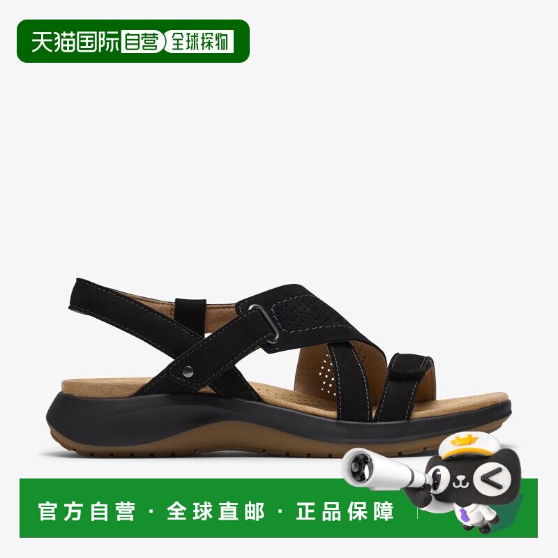 加拿大直邮Clarks Maelynn Gem 女士凉鞋与人字拖厚底图片