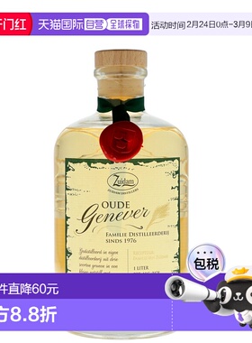 欧洲直邮Zuidam祖达姆杜松子酒38%1000ml荷兰优雅细腻口感