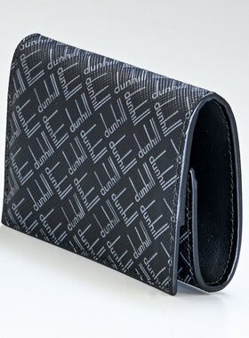 日本直邮Dunhill 男士零钱包标志性黑色21R2025LT001R