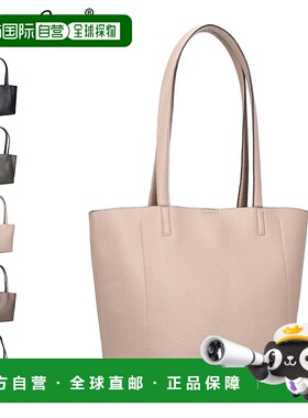 日本直邮Legato Largo 手提包复古粒面女士轻便可选颜色：黑色灰