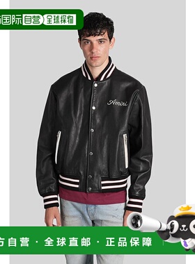 1h可退 香港直邮AMIRI 男士夹克 426754AMLTVY1003 AW2025 黑色 A