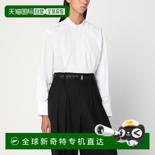 貝克漢姆女士有機棉襯衫 自營 beckham維多利亞 白色 victoria 美